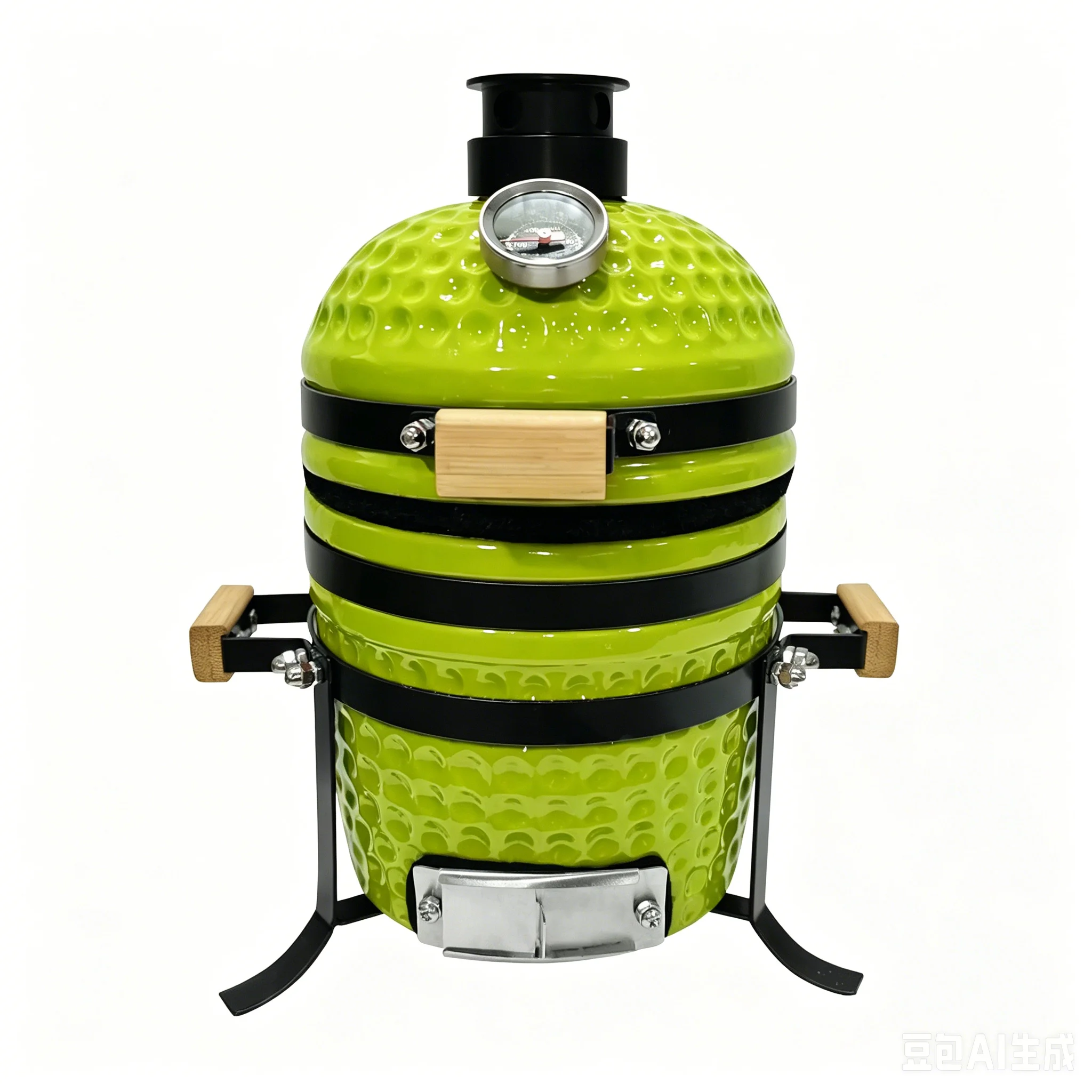 4.5 Inch Mini Ceramic Grill Portable Charcoal BBQ Smoker Perfect Father's Day Gift Desktop Barbecue Grill