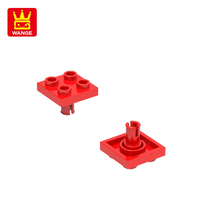 Wange 하단 핀 빌딩 블록 MOC 기술 액세서리, 브릭 호환 가능, 어린이 장난감 선물, 2x2 2476, 로트당 139 개