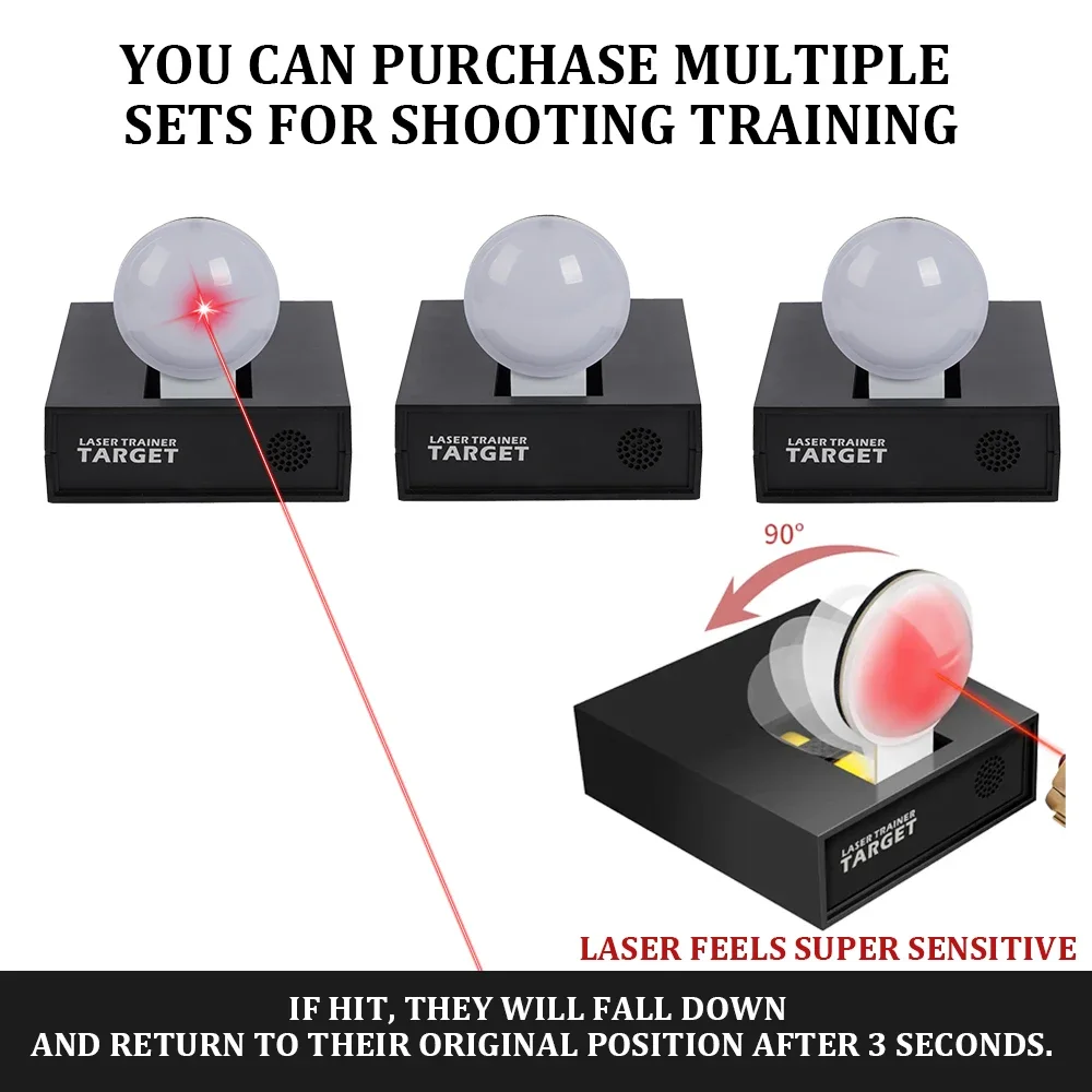 Infrared induction electronic lifting laser target color sensitive shooting practice and sound effect training toy equipment