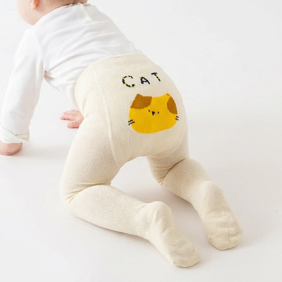 2 PCS Girls Tights Kids Tights, Baby Toddler Leggings, Featuring a Cute Cartoon Style. Suitable for Infants Under 3 Years Old, S