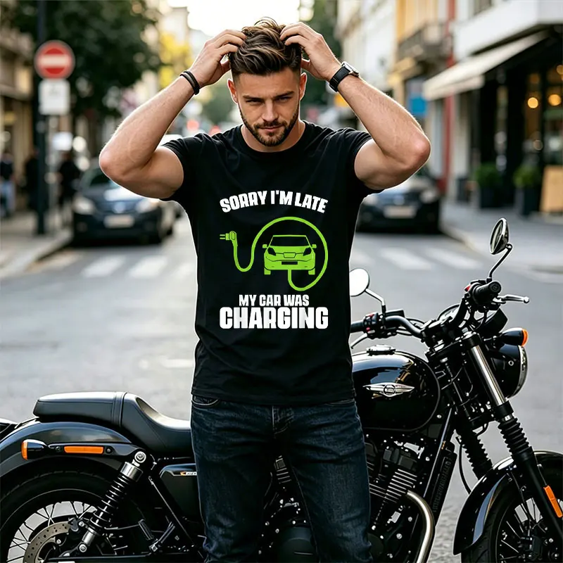 Electric Car Drivers T-Shirt with 