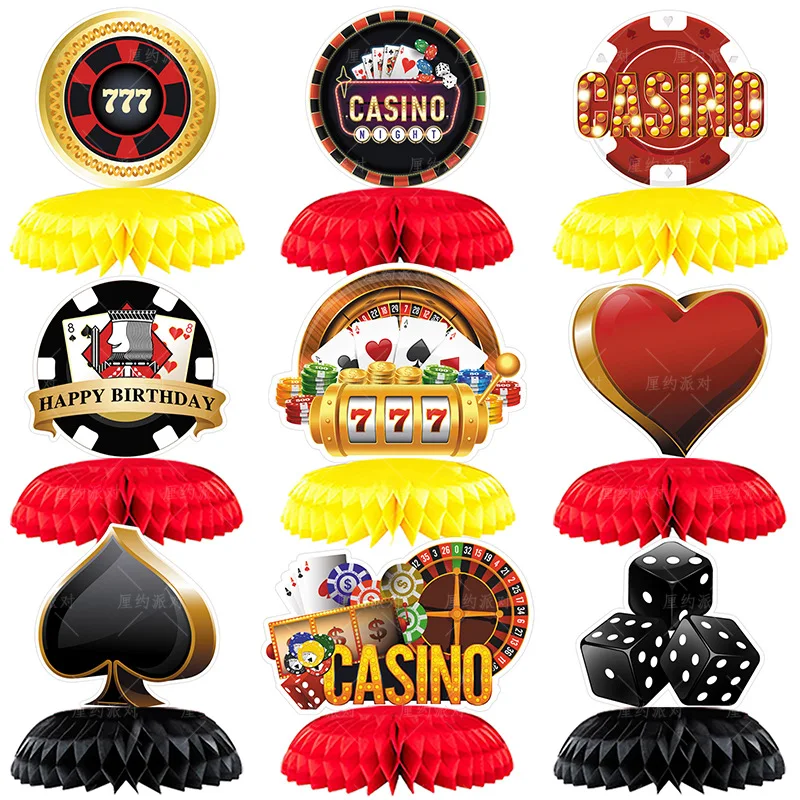 

Casino Magician Themed Honeycomb Centerpiece Poker Honeycomb Ball Las Vegas Themed Parties Adult Birthday Party Decoration