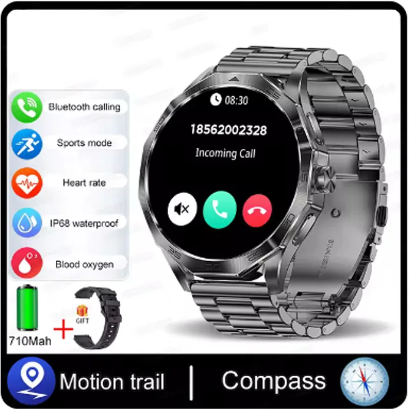 for ZTE Axon 30 Ultra 5G ZTE Axon 30 Pro Axon30 Bluetooth Smart Watch Calling Smartwatch Body Temperature Monitor Blood Pressure