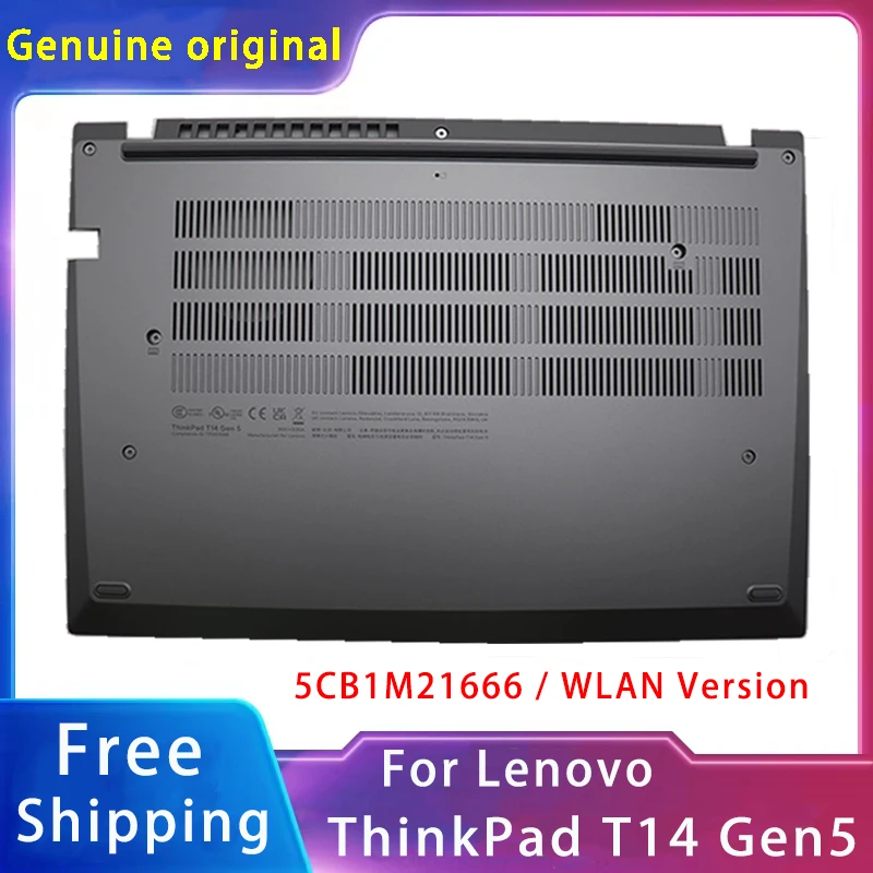 

New For Lenovo ThinkPad T14 Gen5;Replacemen Laptop Accessories WLAN Bottom 5CB1M21666 Gray