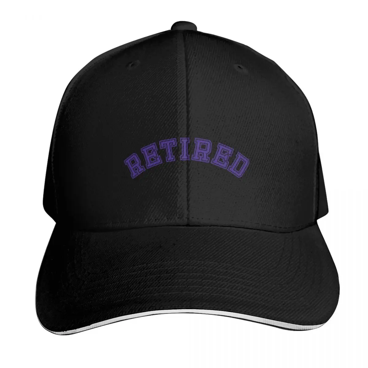 Retired Baseball Cap hard hat New In Hat Military Cap Man Thermal Visor Women's Men's