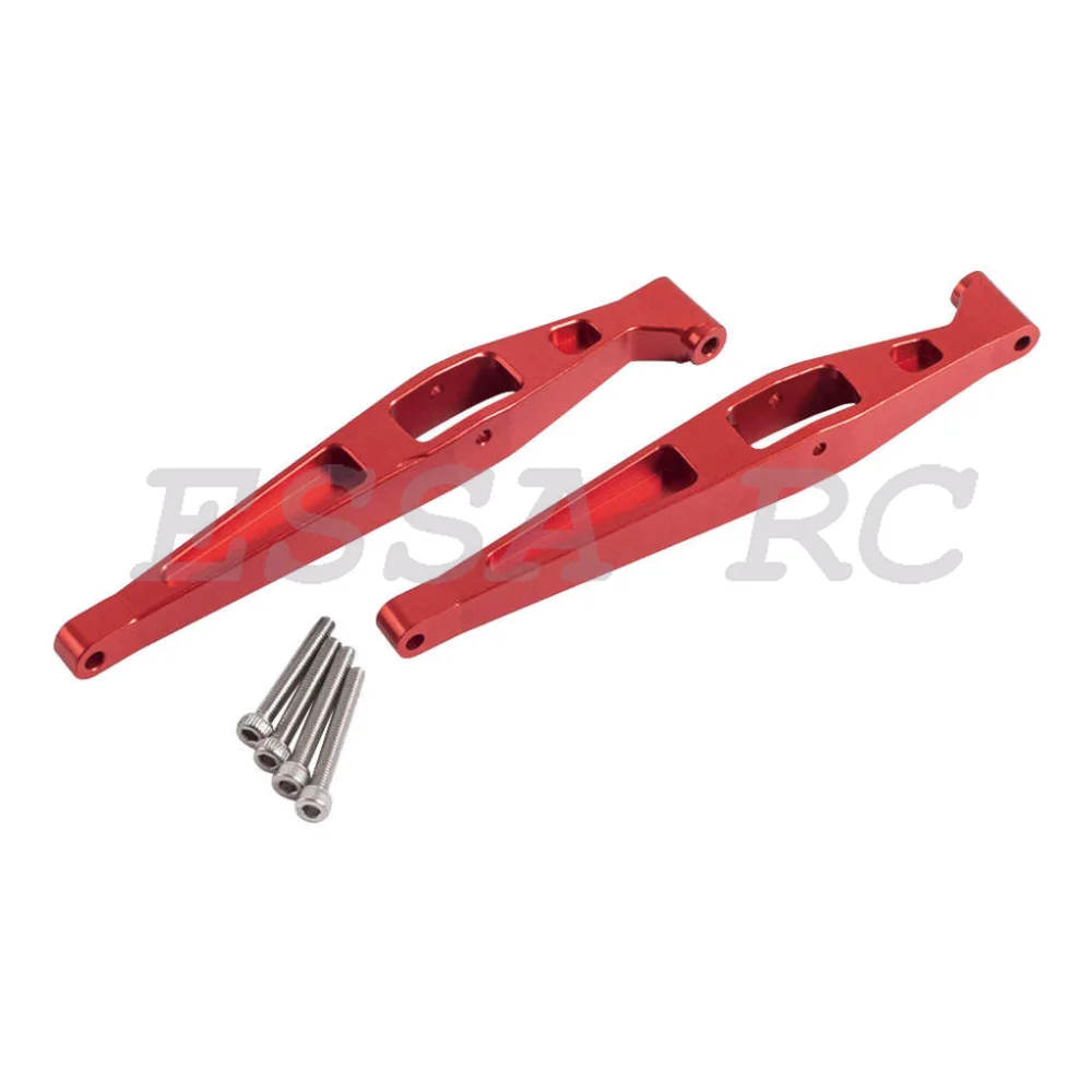 Enlace de chasis inferior de aluminio, accesorios de piezas de actualización de coche, compatible con Axial Yeti Jr 1:18 AX90052 RC, control remoto, Juguetes DIY, 1 par