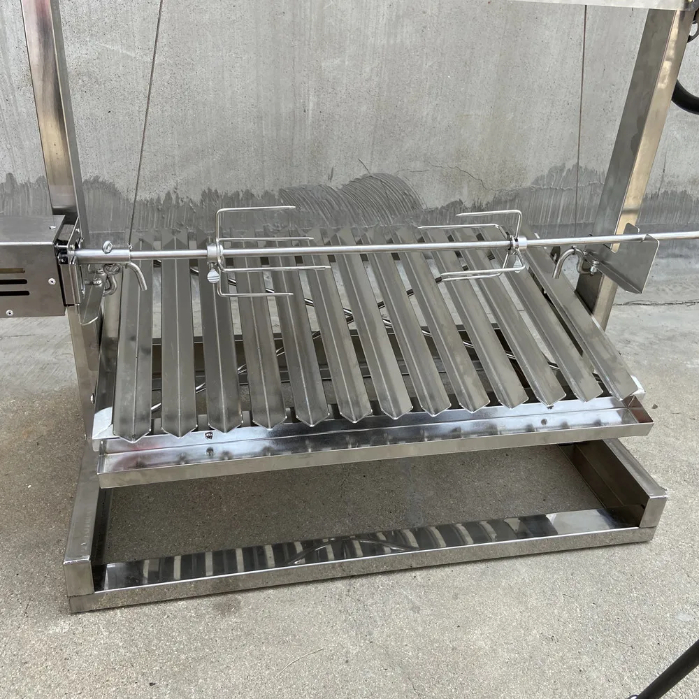 Charbon Chicken Roaster Asador Argentinan Brasero Drop-in Bbq Grill