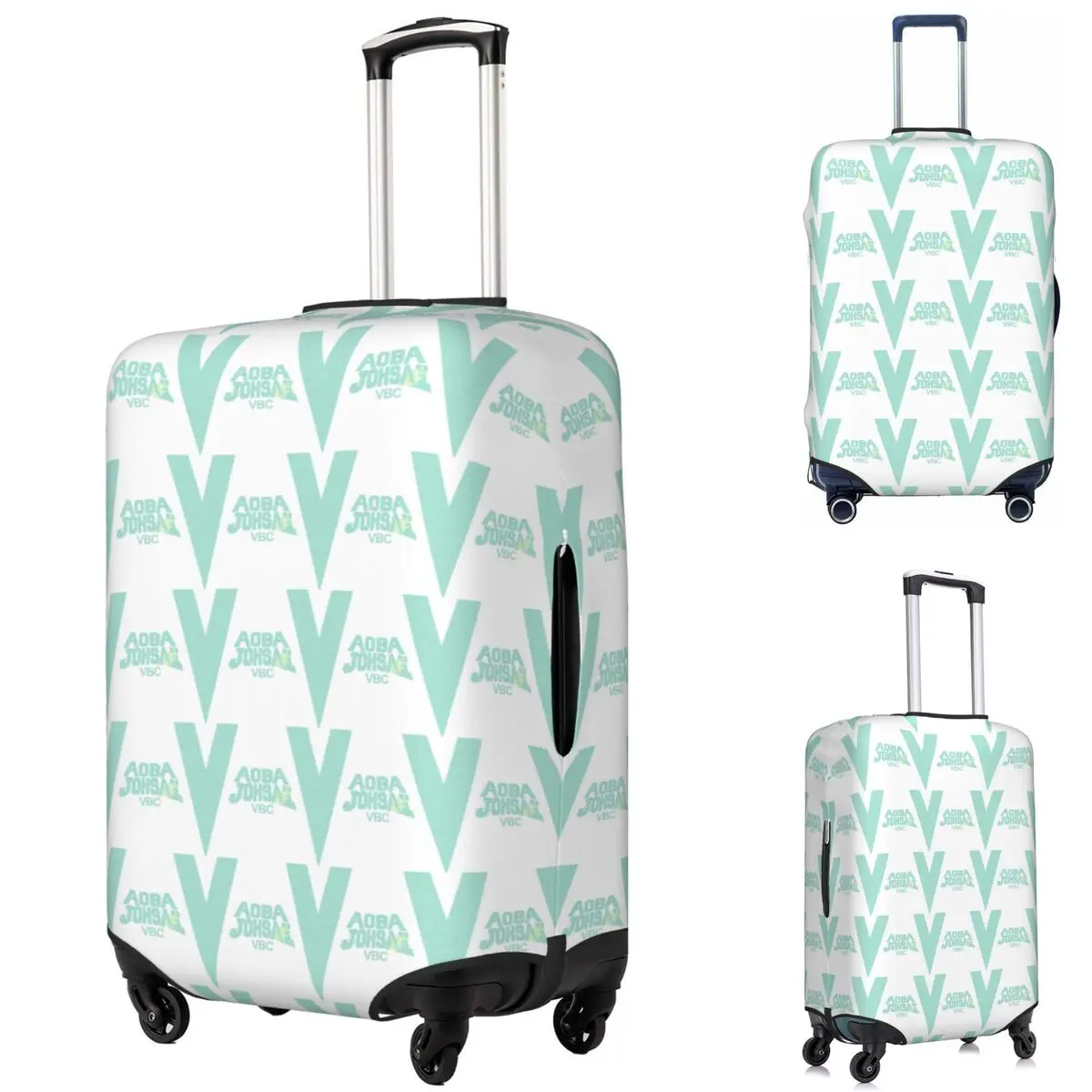 Aoba Johsai Suitcase Cover Protection Elastic Travel Luggage Protector Covers for 18-32 Inch