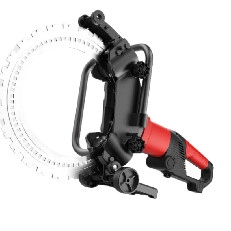 Cement Pavement Cutter 8900W No Adjustment Required Concrete Road Cutting Machine 30cm Deep Cutting Marble Cutter