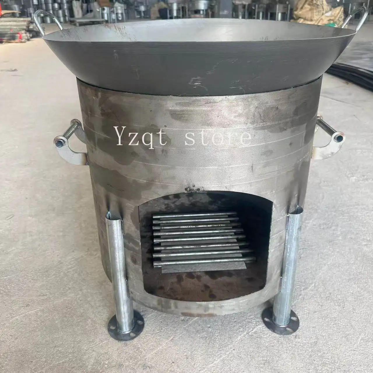 

Firewood stove new rural household firewood large movable household pot villa courtyard outdoor firewood stove