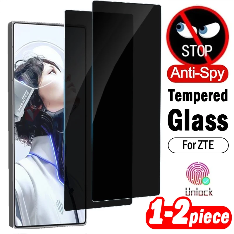 

Privacy Protective Tempered Glass for ZTE nubia RedMagic 11 Pro+ Anti Spy Screen Protector for ZTE nubia Z80 Ultra Unlock Glass