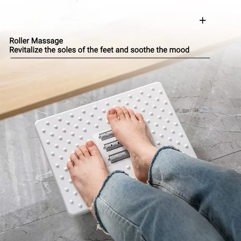 180° Rocking Office Foot Pedal - Half-Circle Stirrups with Anti-Twisting Legs | Under-Table Use for Relaxation & Leisure image 5