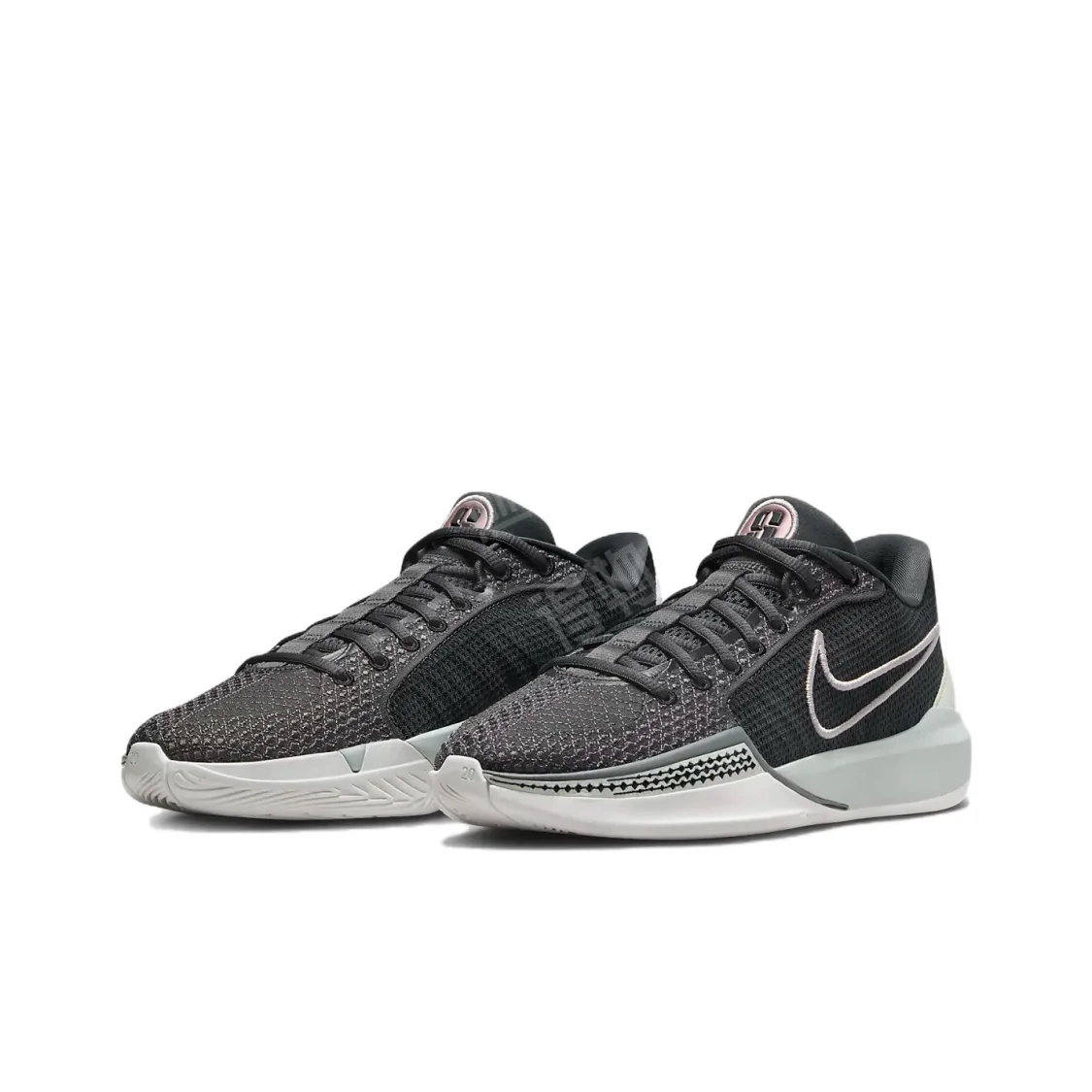 

Женские баскетбольные кроссовки Nike Sabrina 1, шнуровка с круглым носком и низким вырезом, серый-черный FQ3389-003