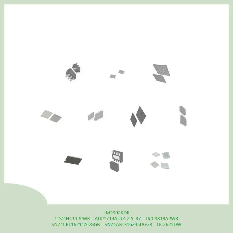 

LM2902KDR CD74HC112PWR ADP1714AUJZ-2.5-R7 UCC3818APWR SN74CBT16211ADGGR SN74ABTE16245DGGR UC3625DW