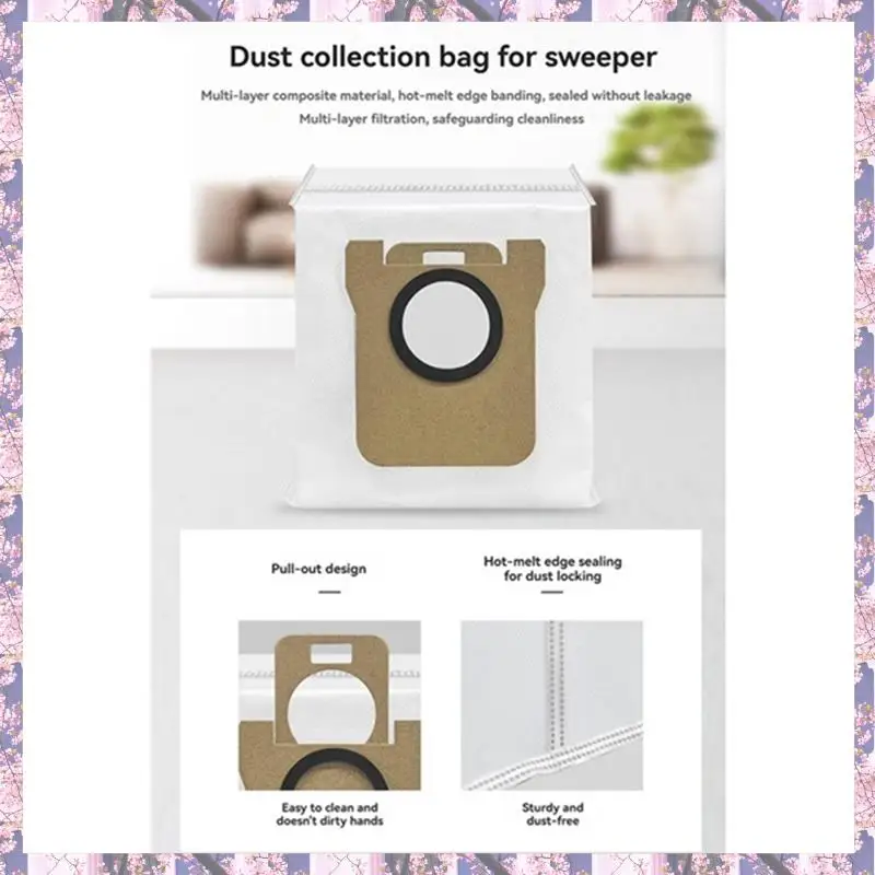 A59P New 26PCS For Xiaomi Mijia M40S / OV31CN Vacuum Attachment Main Roller Side Brush Hepa Filter Mop Pads Dust Bags