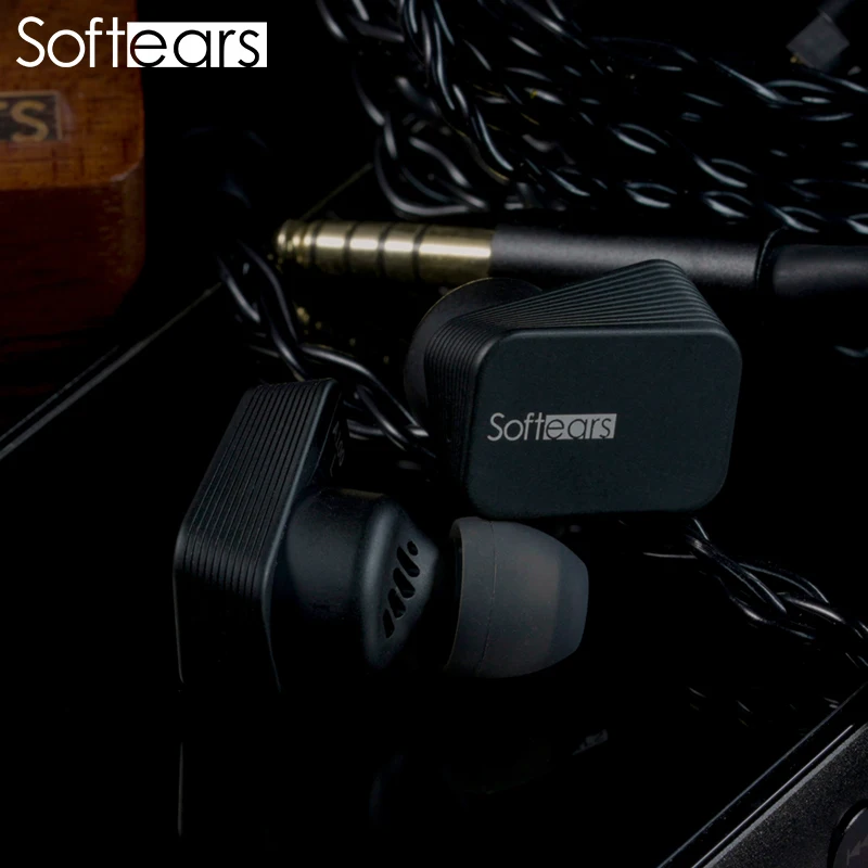 Softears Twilight 1 Auriculares intrauditivos insignia dinámica Cable desmontable Auriculares de alta fidelidad