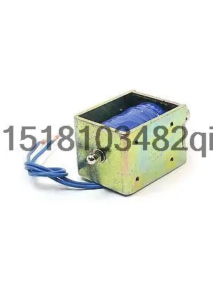 JF-1250B DC24V 60N/10mm Pull Push Open Frame Solenoid Electromagnet