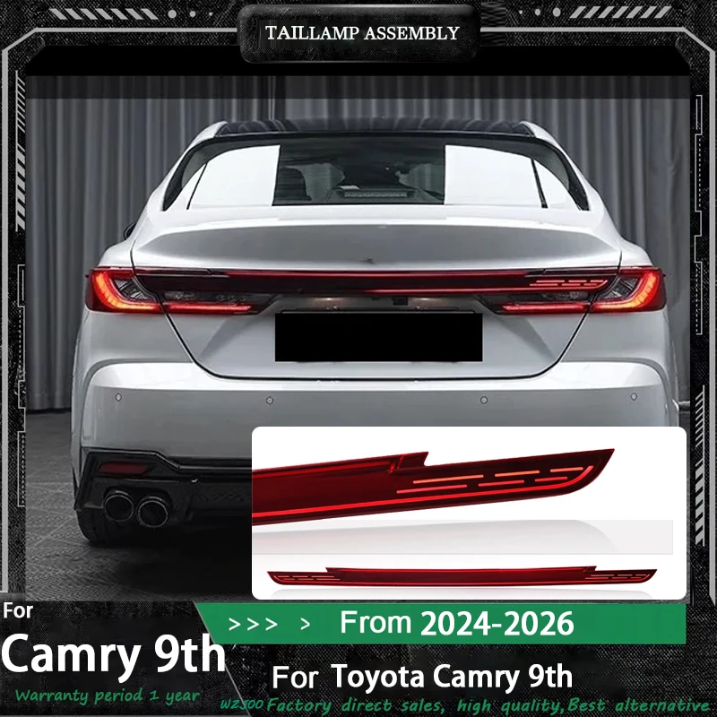 

Car For Toyota Camry the 9th Generation 2024-2026 LED Tail Light Modified Rear Tail Trunk Lights Taillights Car Lamp Accessories