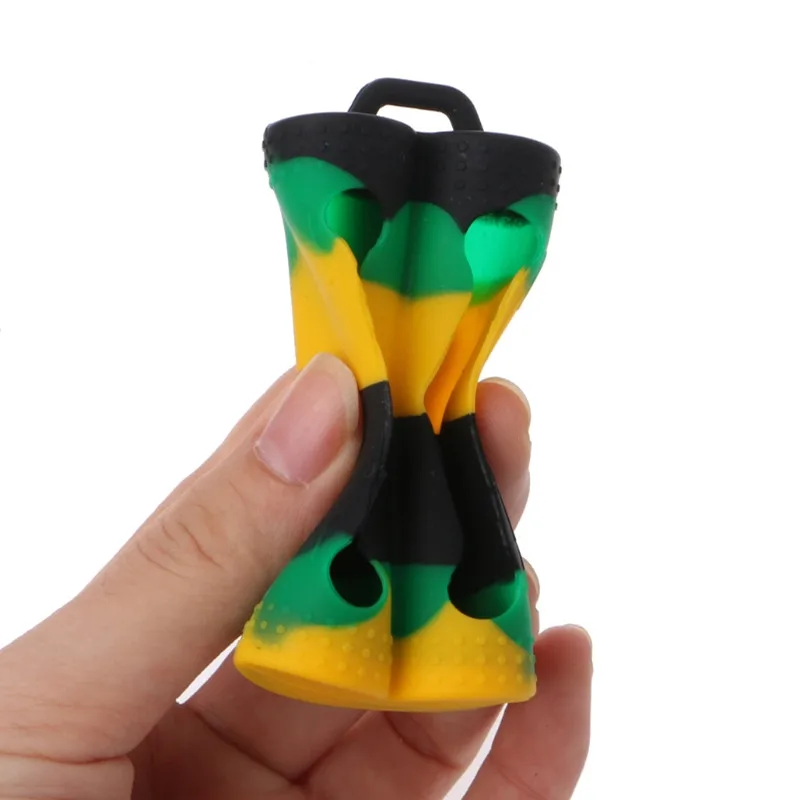Mini Soft Silicone Case Protective Skin Cover Storage Bag For 2x 18650 Battery - L060 New hot