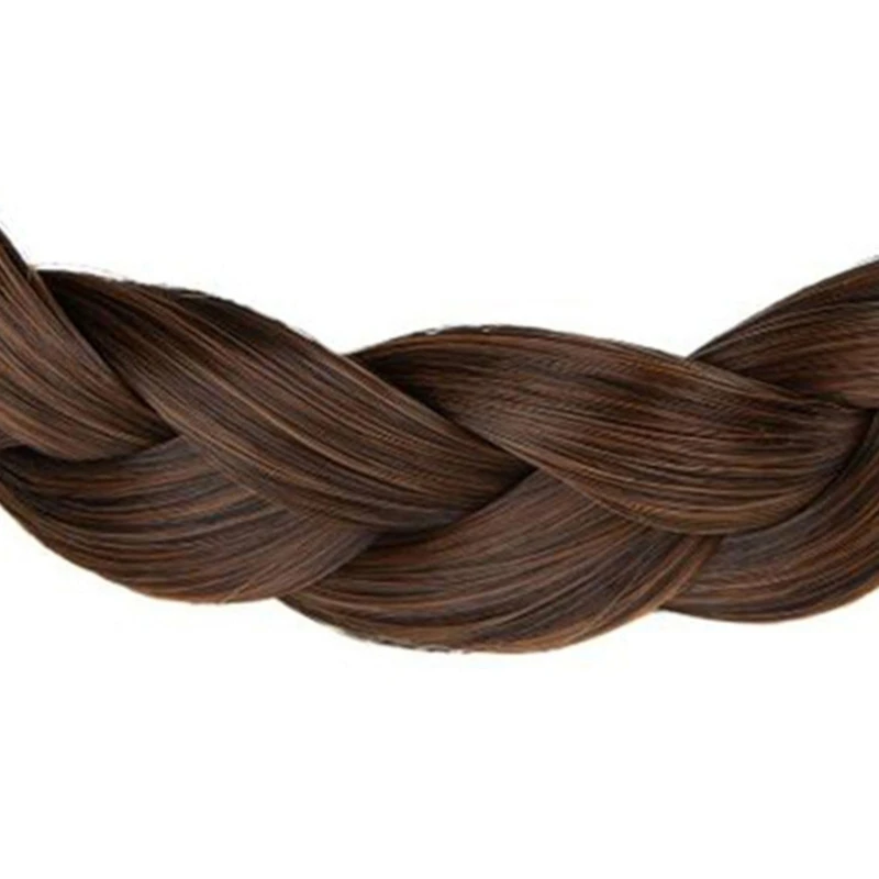 

Resistant Synthetic Hair Braided Band Natural Look For Women Men Use Y166