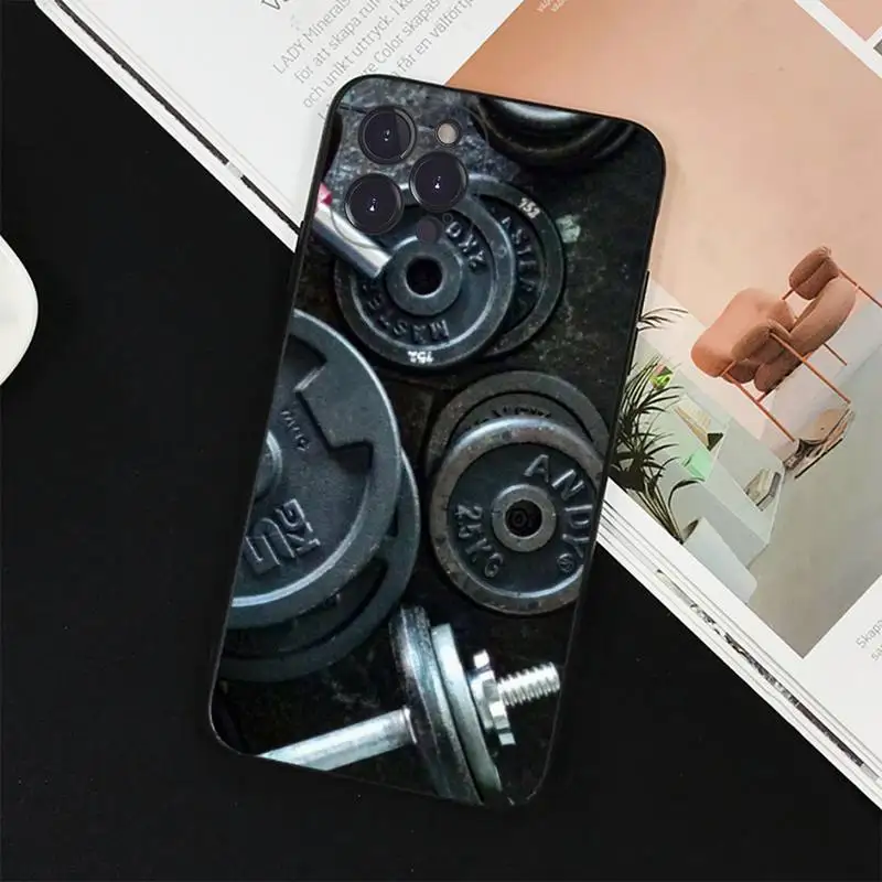 MaiYaCa Workout Motivation fitness Gym Phone Case Silicone  iphone 14 13 12 11 Pro Mini XS MAX 8 7 6 Plus X XS XR