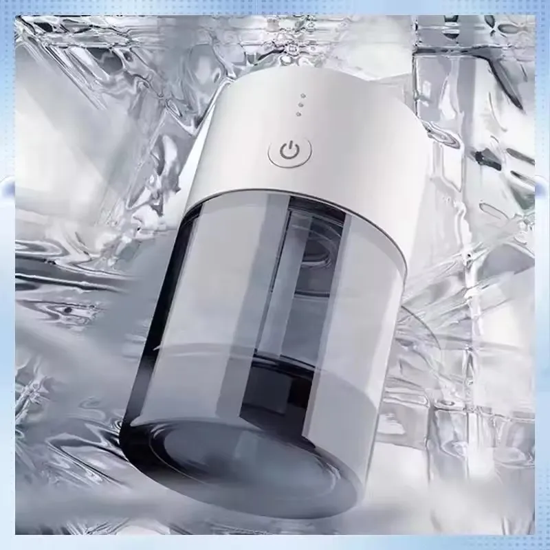 Car Air Freshener USB Rechargeable Essential Oil Diffuser Room Fragrance Diffuser Cool Mist Humidifier Auto Mini Scent Machine