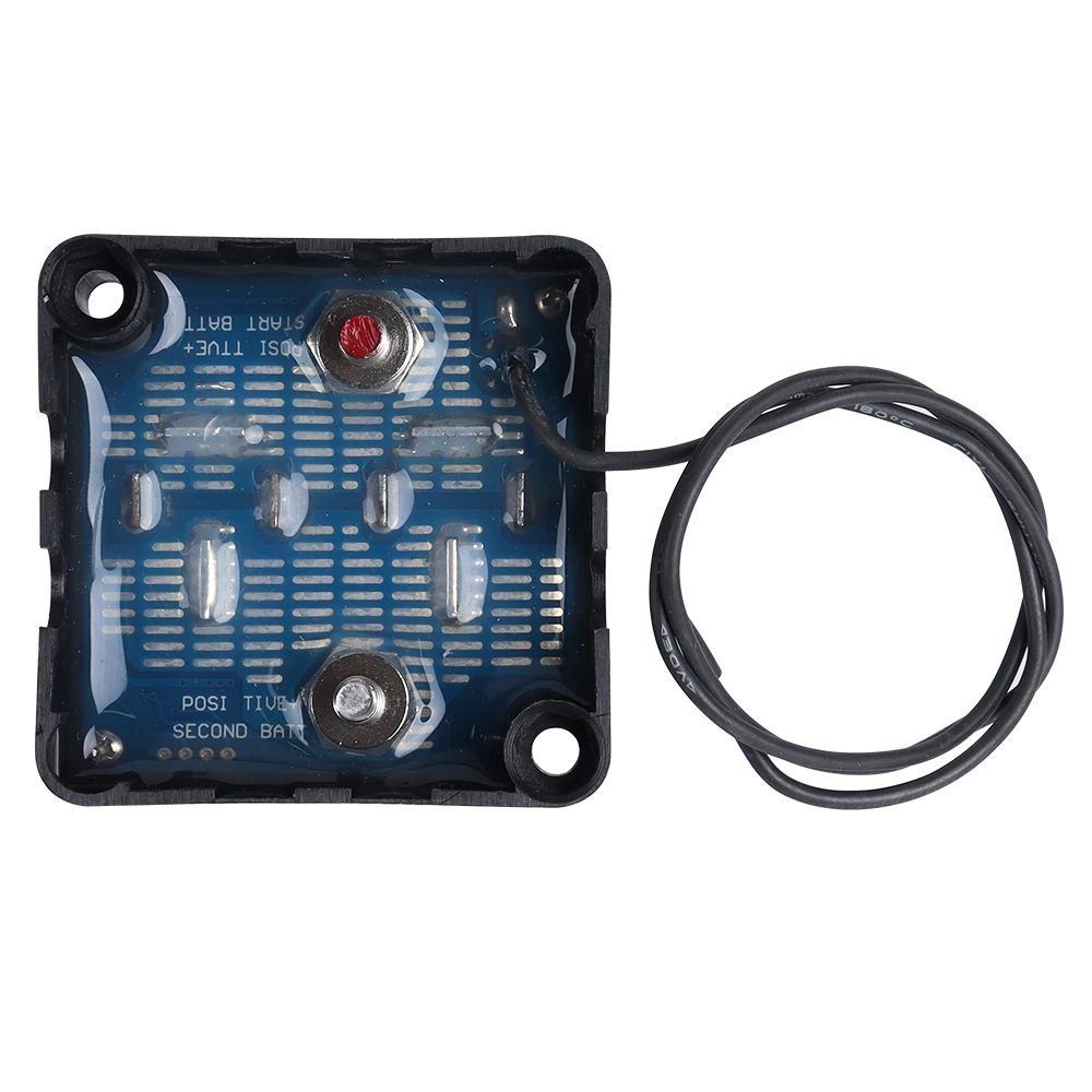 

12 В 140 А чувствительное к напряжению реле с двойной батареей, цифровой дисплей VSR, разделенная зарядка для кемпера, автомобиля, яхты, умный изолятор ﻿