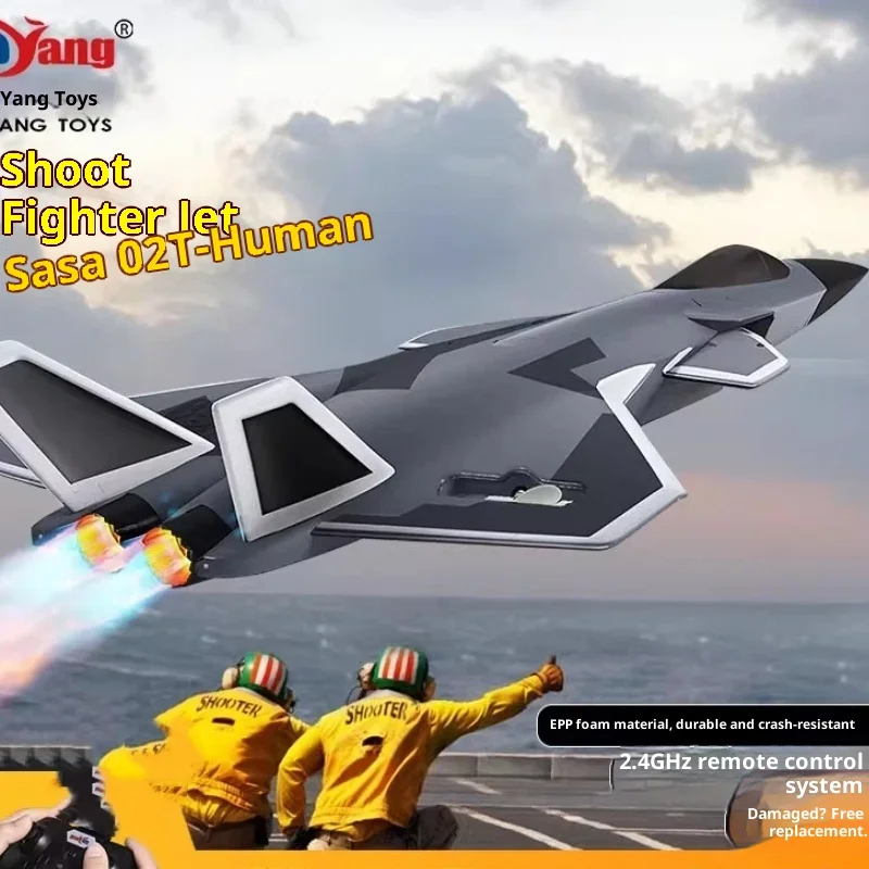 

2025 New J-20 Remote-Controlled Fighter Aircraft Model Electric Glider Toy For Boys Perfect Gift Remote Control Airplane