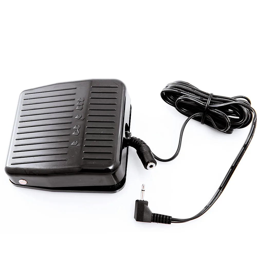 1pc black tattoo Foot Switch & pedal for mosaic&merlin permanent makeup machine