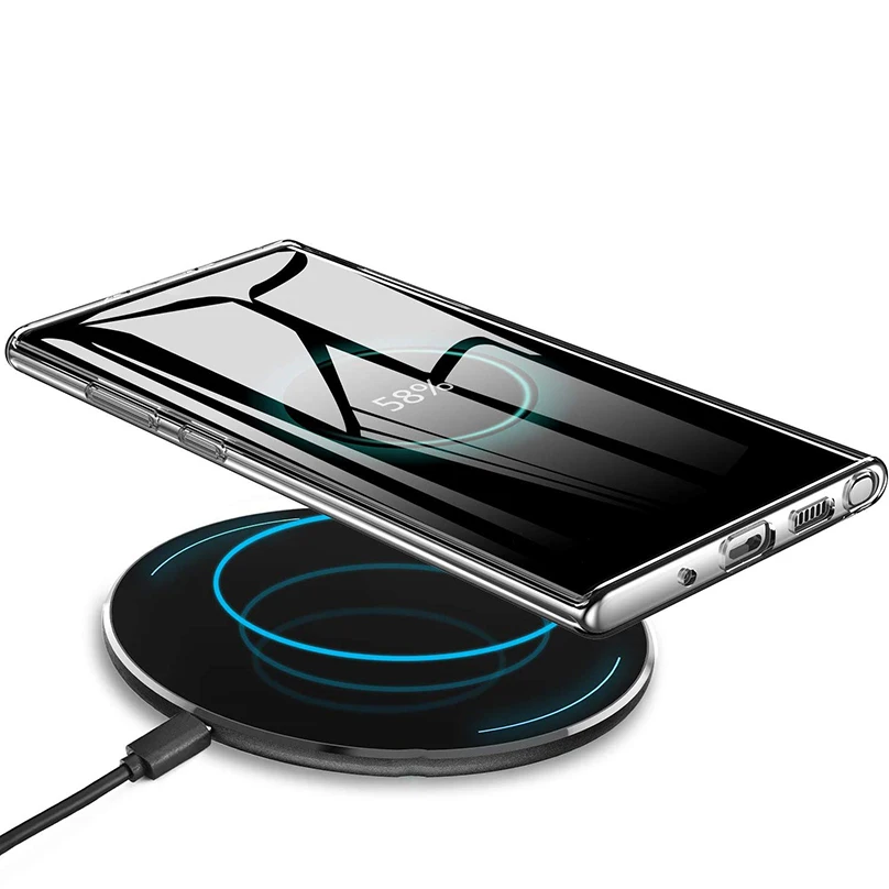 Original transparente Silikon-Handyhülle für Samsung Galaxy Note 10 Plus 10+, ultradünn, transparent, weiche Hülle für Samsung Note 10 Plus – Detail 7