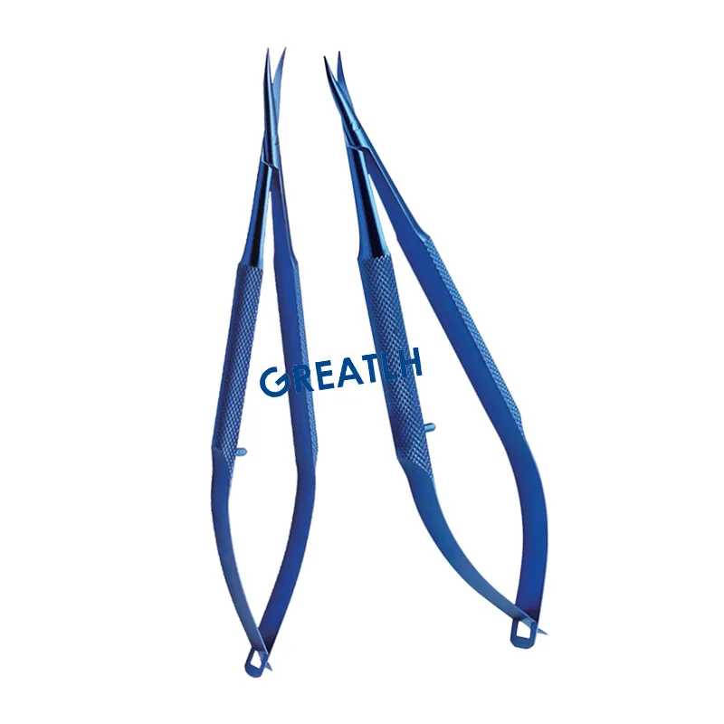 Ciseaux Conjonctifs Incurvés en Alliage de Titane, Générateurs de Micro ODancing