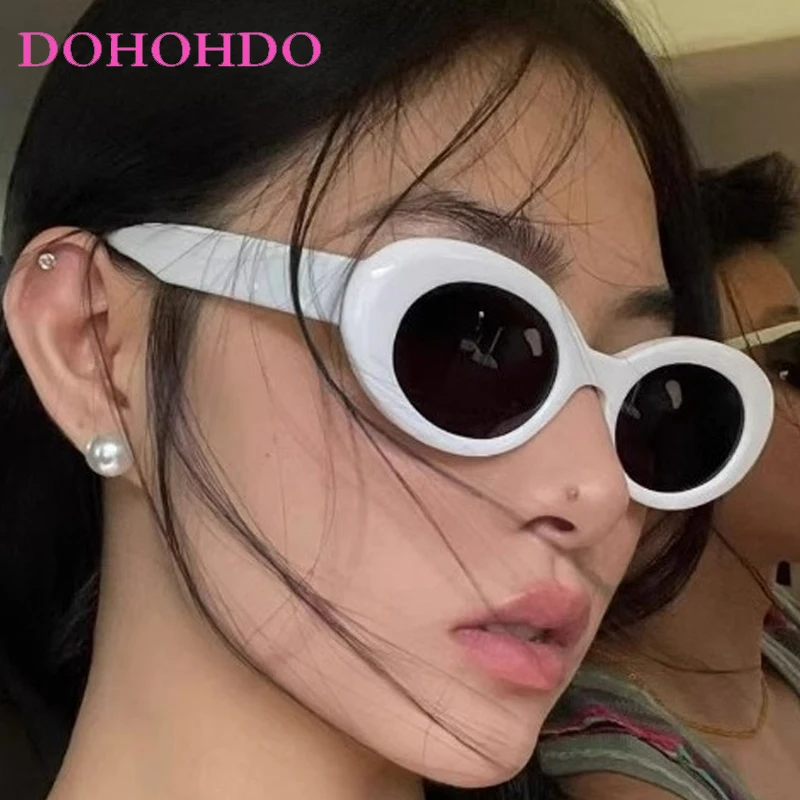 

Retro Oval Women's Sunglasses Popular Luxury Designer Small Frame Men Sunglass Travel Driving Shade Eyewear Female Lentes UV400