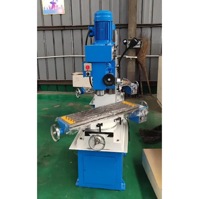 High Quality Zx50c Manual Mills 220V MT4 Spindle New Motor Engine Automatic Small Gear Drive For Drilling Vertical Milling