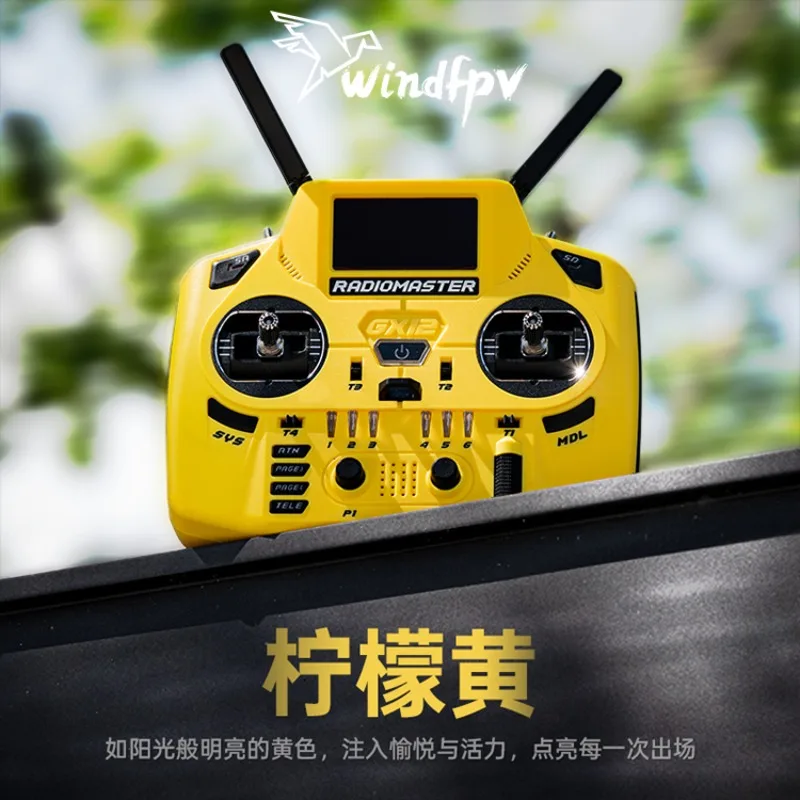 RadioMaster GX12 ELRS Gemini Dual Dopamine Пульт дистанционного управления ЧПУ Джойстик Холла для FPV Дрон