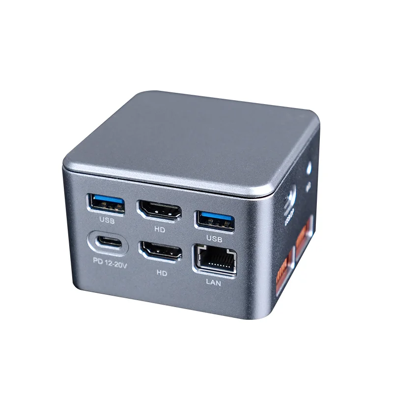 Newest Mini Pc With Intel N100/N305 CPU 1 Lan 2*HDMI 4*USB TYPE-C DP Ports desktop mini pc for Home/Office use