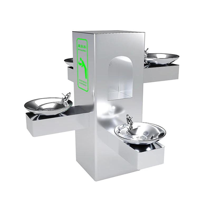 for-Outdoor Water Dispenser Outdoor 304 Stainless Children Adults High and Low Press the Water Direct Drinking Machine Park%