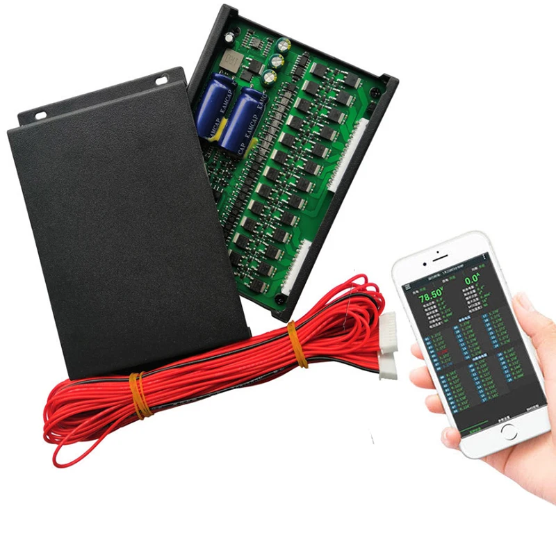 Hoạt Động Cân Bằng 2S-24S Lithium Pin Hoạt Động Cân Bằng Bluetooth Ứng Dụng BMS Li-ion Lipo Lifepo4 LTO Cân Bằng JK thông Minh Thăng Bằng