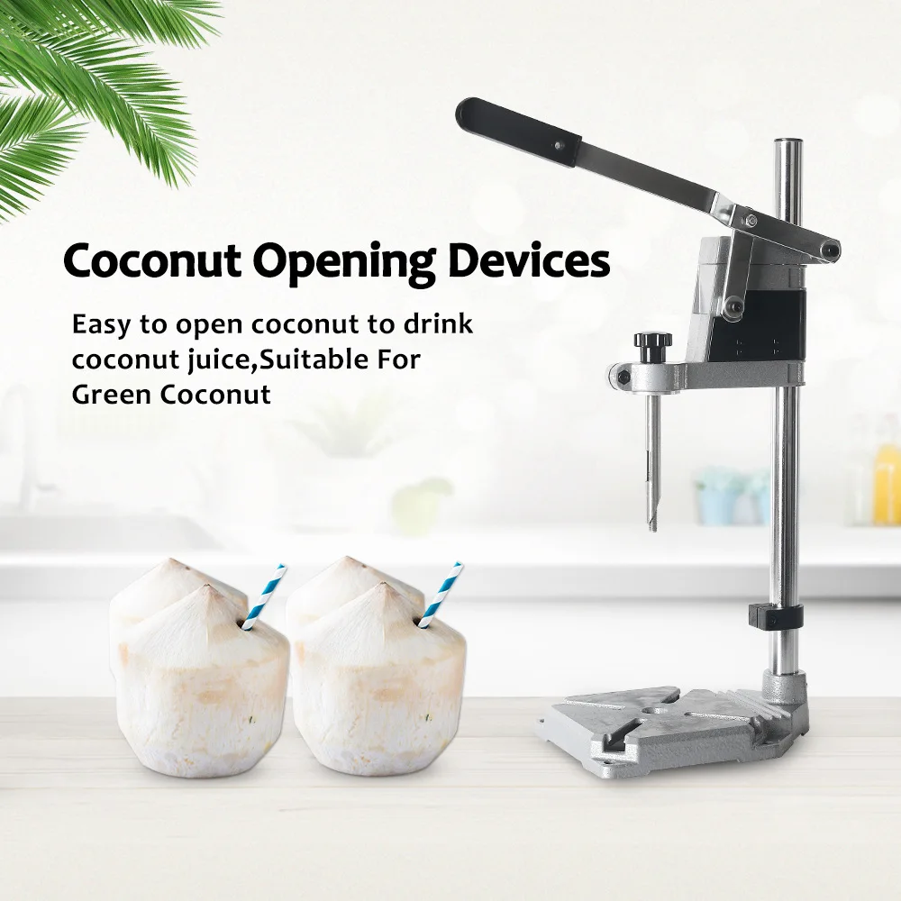 Stainless Steel Manual Coconut Lid Opening Machine Commercial Chain Store Fruit Store Convenient Hole Opener Portable