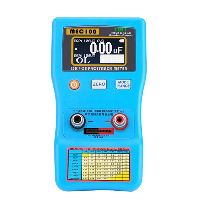 A04G-2 In 1Auto-Ranging Condensator ESR Lage Ohm Capaciteit Meter ESR Capaciteit Meter MEC100 Multimeter Aanalyzer