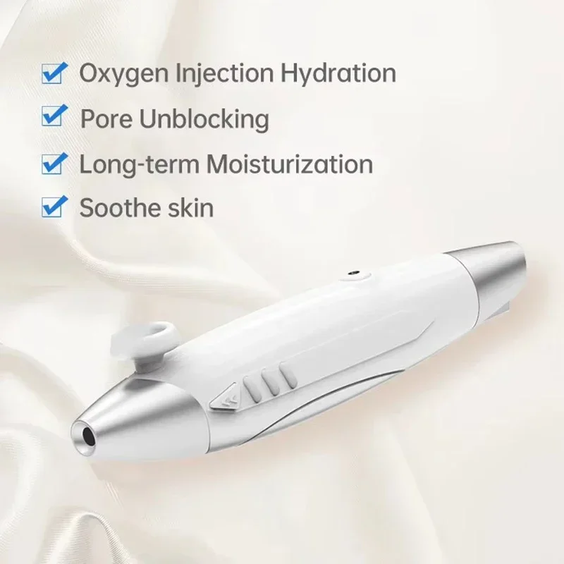 Wholesale Oxygen Jet Spray Pen Water Inject Face Spa Moisturizer Handheld Gun Spray Deep Water Replenishment