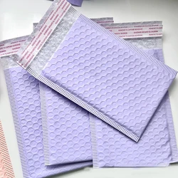 10pcs Bubble Mailers Purple Polyester Bubble Mailer Self Seal Padded Envelopes Gift Bags Packaging Envelope Bags For Book