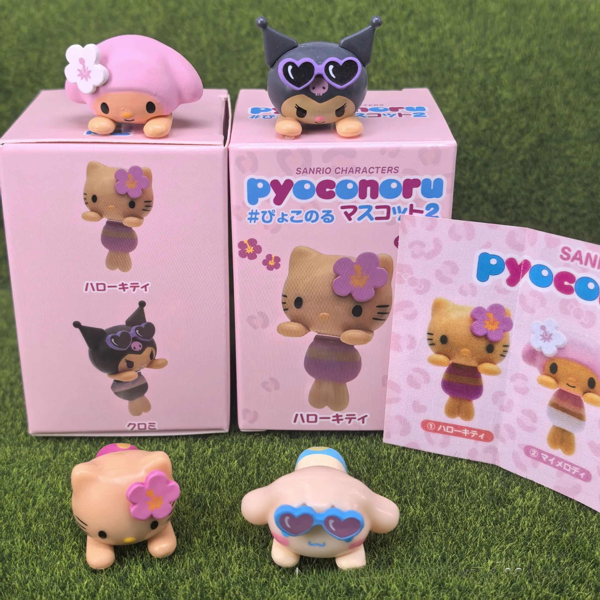 

Коллекционные фигурки Sanrio: My Melody, Kuromi, Hello Kitty, Cinnamoroll. Милые кавайные фигурки для декора кружек. Подарки для детей.