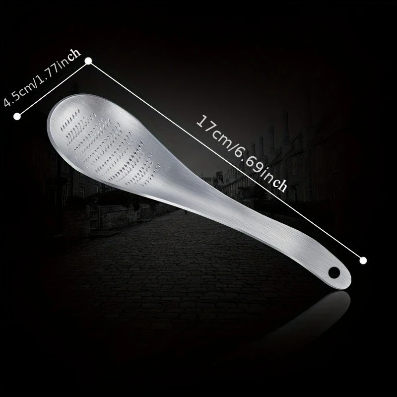 Grinders, Stainless Steel Ginger Grinding Spoon, Garlic Puree Divine Tool, Manual Mashing Of Garlic, Mashed Garlic, Garlic Mince