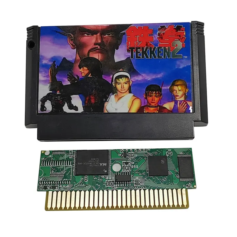 

TEKKEN 2 семейный компьютер FC Famicom NES игровой картридж 60 Pin Ретро консоль