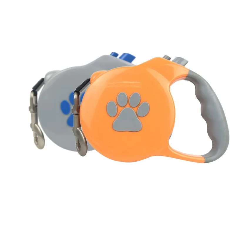 

Comfortable Carrier Pack OEM Manufacturer Lead Retractable Dog Leash With Waste Bag Dispenser