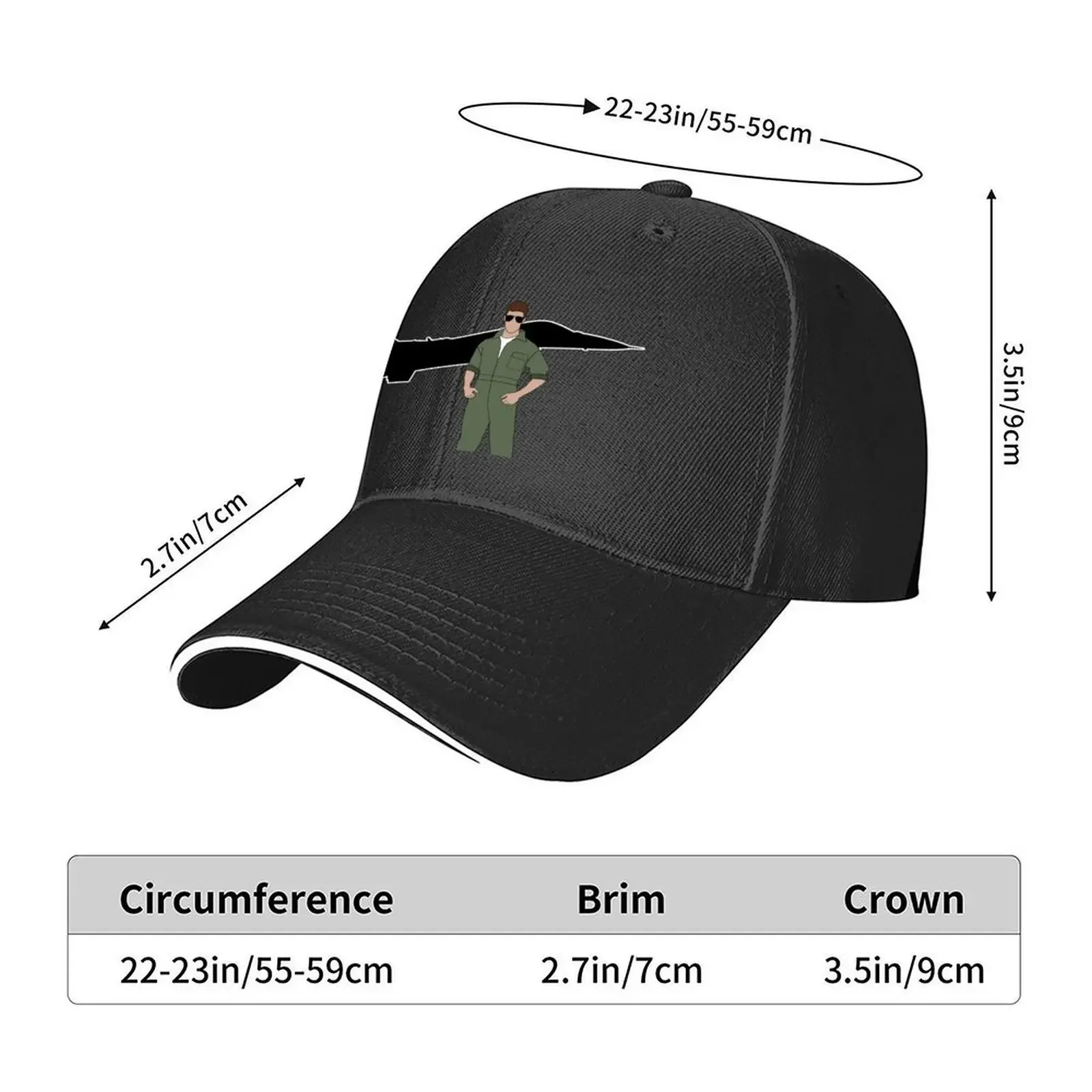 What Would Tom Cruise Do Baseball Cap Sunhat Beach Outing hard hat Big Size Hat Women's Hats 2025 Men's