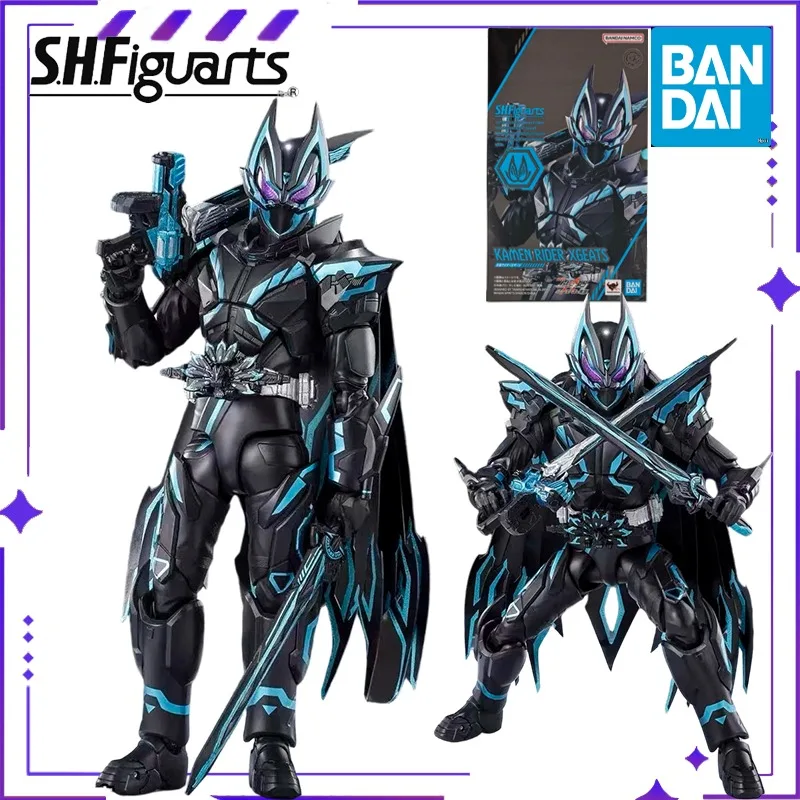 [Em estoque] BANDAI SPIRITS Original SHF Kamen Rider Extreme Fox Black Fox 2025 Local Limited MK9 Cross Mobile Puppet Model Toy