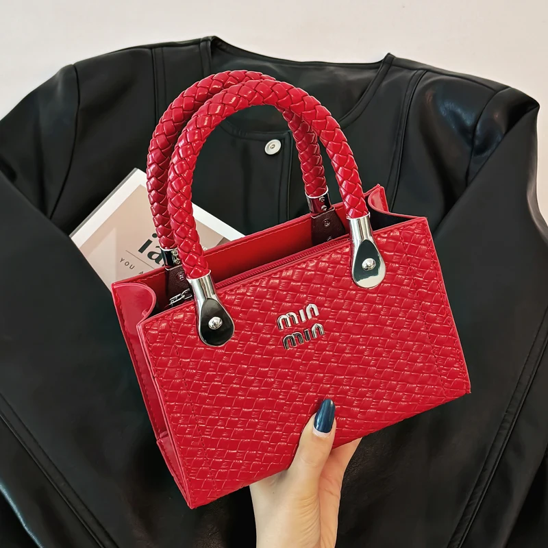 

Элегантная женская кожаная классическая модная сумка-тоут, роскошная дизайнерская сумка через плечо для повседневной городской одежды