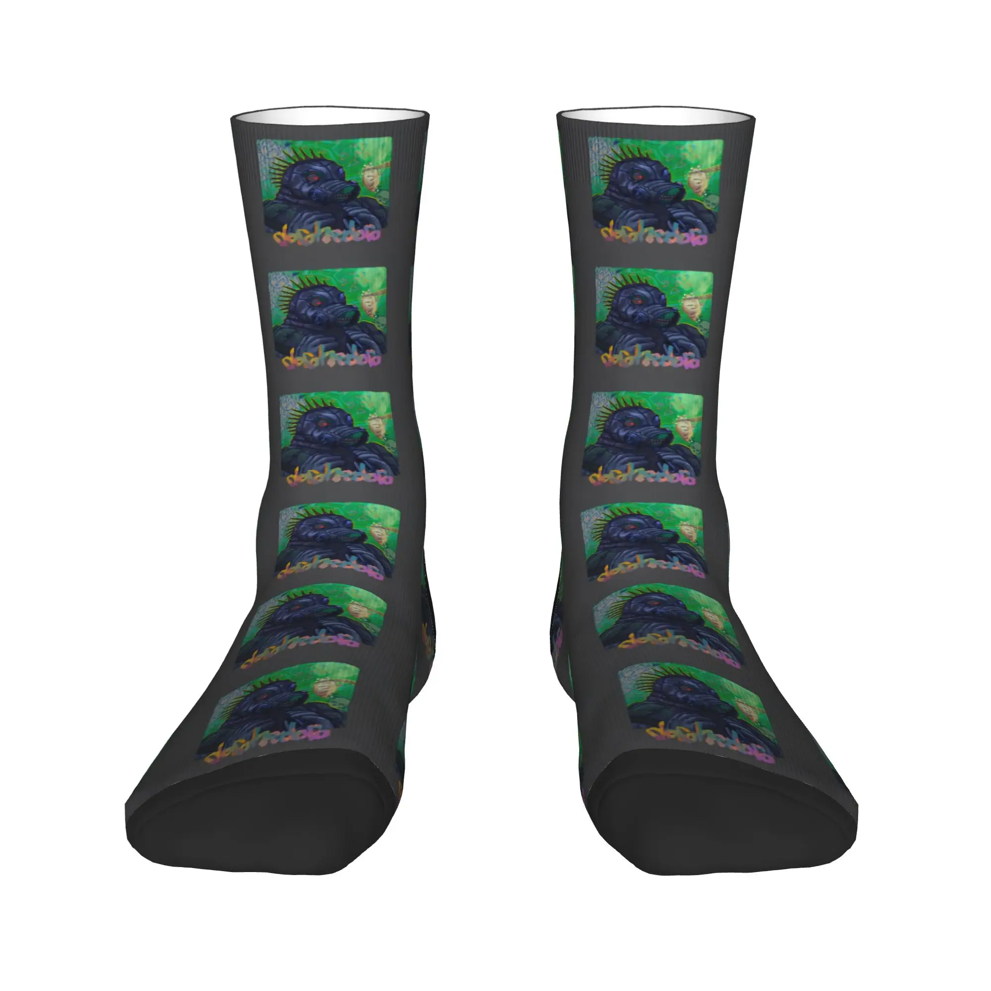 Men Socks Dorohedoro I saved you the last one  Stockings Non Skid High Quality Socks Autumn Retro Graphic Cycling Socks