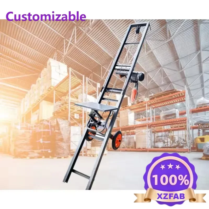 Factory Direct 2026 Electric lift 4m 5m 6m 8m Lifting machine Mobile platform Small household Loading and unloading truck Fish